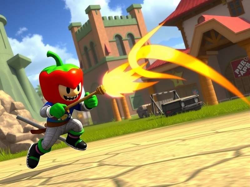 Turbo Pepper Warrior Character Showcase